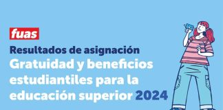 FUAS 2024: Gratuidad alcanza el 81% de los beneficios estudiantiles de la educación superior