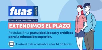 FUAS 2025: Mineduc extiende plazo para postular a la gratuidad y beneficios estudiantiles para la educación superior