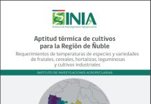 Libro de INIA identifica zonas óptimas para establecer cultivos y frutales en Ñuble considerando incremento de temperaturas