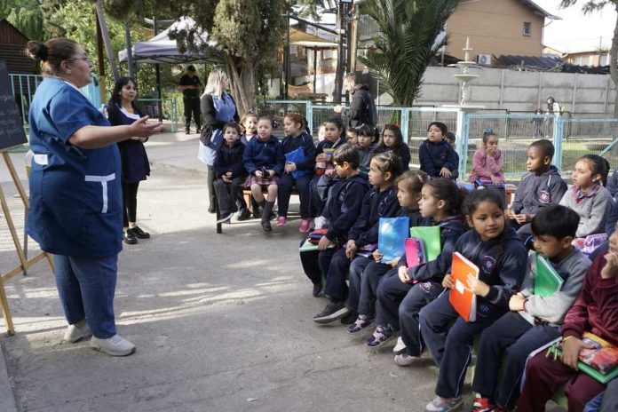 Con taller de reciclaje, carpintería y pintura Fundación Patio Vivo celebra el Día de las Clases al aire libre