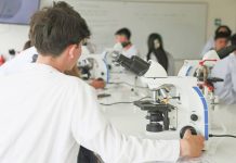 Estudiantes de enseñanza media exploran el mundo microscópico en la UC Temuco Estudiantes de enseñanza media exploran el mundo microscópico en la UC Temuco