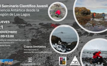 Mañana se realiza el III Seminario Científico Juvenil Ciencia Antártica desde la Región de Los Lagos