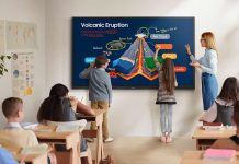 Samsung lanza la serie de pantallas interactivas E-Board en Chile