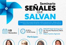 Seminario “Señales que Salvan” reunirá a expertos nacionales e internacionales Seminario “Señales que Salvan” reunirá a expertos nacionales e internacionales