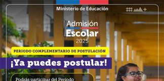 SAE 2025 | Sistema de Admisión Escolar: comienza el Período Complementario de postulación a colegios