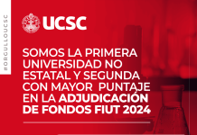 UCSC lidera entre universidades no estatales en adjudicación de fondo FIUT 2024