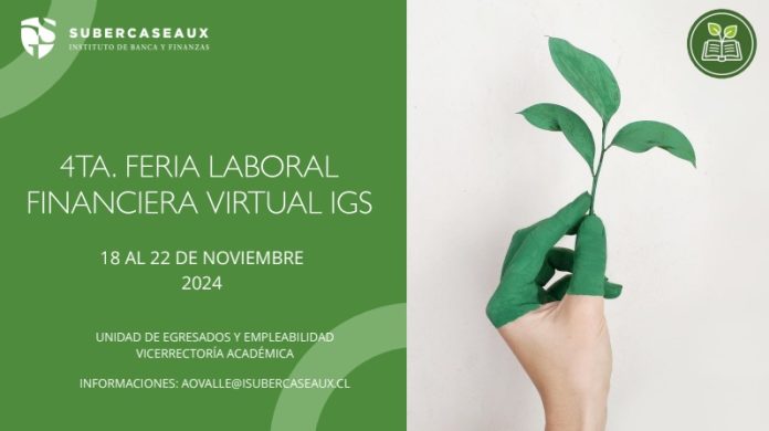 foto (10) 4ta Feria Laboral Financiera Virtual IGS 2024: promoviendo el futuro de las finanzas verdes y la sostenibilidad