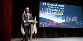Duoc UC Campus Arauco celebra a 200 nuevos titulados y destaca la primera Generación de Técnicos en Maquinaria Pesada Duoc UC Campus Arauco celebra a 200 nuevos titulados y destaca la primera Generación de Técnicos en Maquinaria Pesada