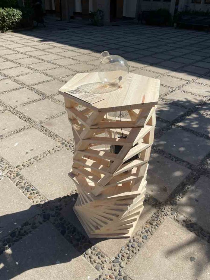 Estudiante de Arquitectura de la USM desarrolla innovador diseño para proyecto de reciclaje Estudiante de Arquitectura de la USM desarrolla innovador diseño para proyecto de reciclaje