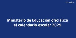 Ministerio de Educación oficializa el calendario escolar 2025