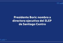 Presidente Boric nombra a directora ejecutiva del Servicio Local de Educación Pública de Santiago Centro, SLEP Santiago Centro