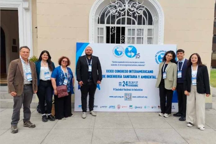 Delegación de la USM participa en congreso de ingeniería sanitaria y ambiental en Perú Delegación de la USM participa en congreso de ingeniería sanitaria y ambiental en Perú