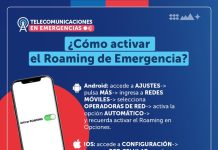 Subtel despliega «roaming de emergencia» y explica cómo activarlo Subtel despliega "roaming de emergencia" y explica cómo activarlo