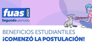 FUAS 2025: Comenzó el segundo período de postulación a la gratuidad y beneficios estudiantiles