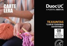 8M: Duoc UC invita a mujeres a ser parte del Club de Tejedoras Sustentables este sábado 8 de marzo 