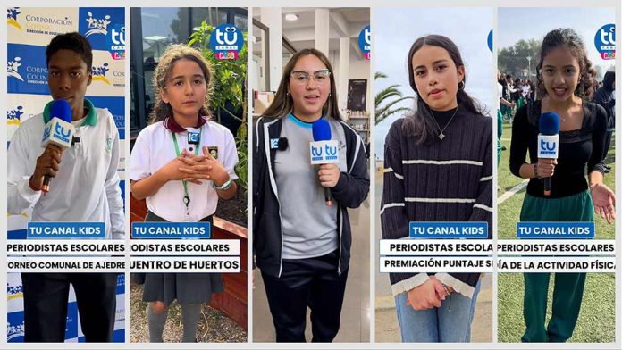 Reporteros escolares de Colina Kids Los reporteros escolares de Colina Kids