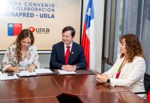 SENAPRED y UDLA firmaron convenio de colaboración en GRD y salud mental SENAPRED y UDLA firmaron convenio de colaboración en GRD y salud mental