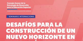 Seminario internacional abordará el panorama de la educación superior en Chile y desafíos futuros