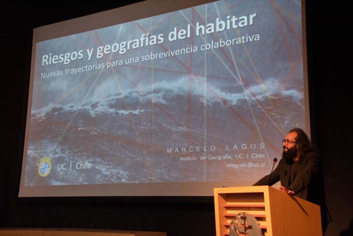 Geógrafo Marcelo Lagos dictó charla en Inauguración de Año Académico de la Facultad de Recursos Naturales UCT Geógrafo Marcelo Lagos dictó charla en Inauguración de Año Académico de la Facultad de Recursos Naturales UCT