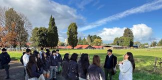 Instituto Profesional Agrario Adolfo Matthei ofreció experiencia educativa en terreno a estudiantes del Blas Pascal