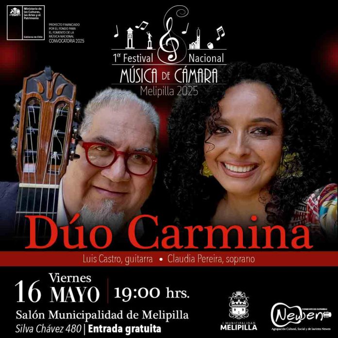Primer Festival Nacional de Música de Cámara llega a Melipilla con destacados exponentes nacionales Primer Festival Nacional de Música de Cámara llega a Melipilla con destacados exponentes nacionales