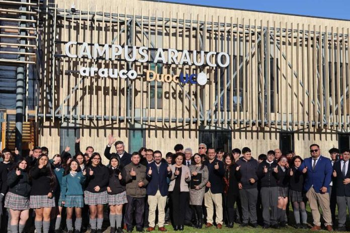 Duoc UC Campus Arauco fortalece alianza estratégica con liceos técnicos de la provincia de Arauco