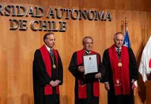Ex presidente Eduardo Frei recibe grado de Doctor Honoris Causa por la Universidad Autónoma de Chile Ex presidente Eduardo Frei recibe grado de Doctor Honoris Causa por la Universidad Autónoma de Chile