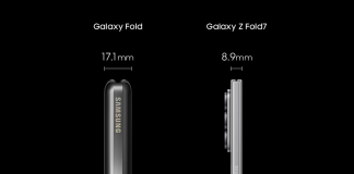 De 17,1 milímetros a 8,9 milímetros: el camino hacia una reducción del 48% en el grosor móvil Samsung Mobile Galazy Z Fold series Galaxy-Z-Fold7-History-Behind-Thickness_main1F
