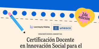 UNESCO y Learning by Helping convocan a docentes de Chile para capacitarlos en educación para la sostenibilidad