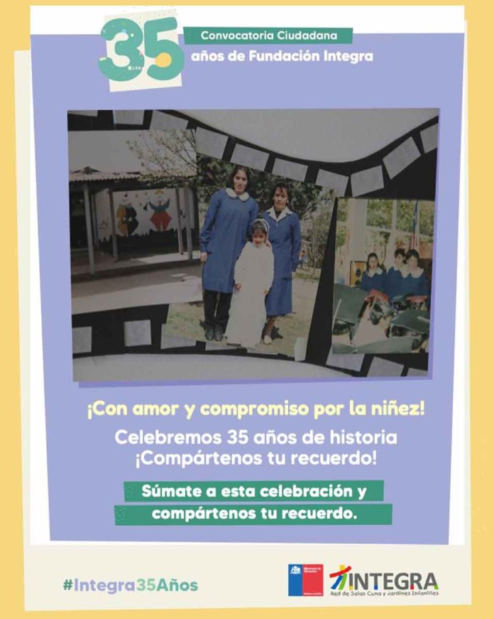 ¡35 años de historia y compromiso con la niñez! Fundación Integra abre convocatoria para recorrer su legado en fotos ¡35 años de historia y compromiso con la niñez! Fundación Integra abre convocatoria para recorrer su legado en fotos