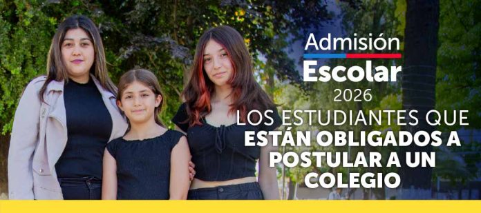 Admisión Escolar (SAE): Cuáles son los estudiantes que están obligados a postular a un colegio para 2026 Admisión Escolar (SAE): Cuáles son los estudiantes que están obligados a postular a un colegio para 2026