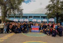 Establecimientos educacionales de todo el país se suman a la jornada nacional “Presentes contra la violencia”