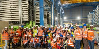 Estudiantes y académicos participaron junto a ACADES en visita a la Planta Desaladora Norte de Antofagasta