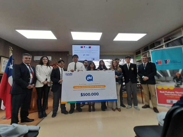 GTD Y LA RED FUTURO TÉCNICO PREMIAN LA INNOVACIÓN TECNOLÓGICA EN LICEOS DE O’HIGGINS Y MAULE GTD Y LA RED FUTURO TÉCNICO PREMIAN LA INNOVACIÓN TECNOLÓGICA EN LICEOS DE O’HIGGINS Y MAULE