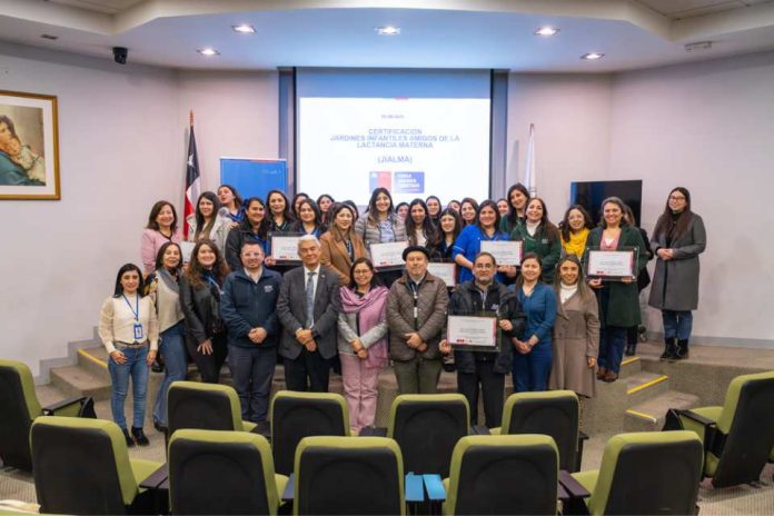 Jardines infantiles de la Región recibieron reconocimiento por promover la lactancia Jardines infantiles de la Región recibieron reconocimiento por promover la lactancia