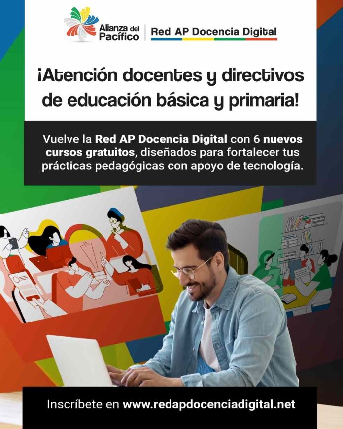 La Alianza del Pacífico ofrece a educadores de Chile, Colombia, México y Perú formación gratuita en competencias digitales
