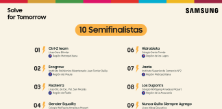 Proyectos innovadores desde Rapa Nui a Los Lagos: se anuncian los 10 semifinalistas de Samsung Solve for Tomorrow