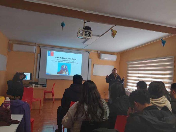Estudiantes UCSC se capacitaron en programa de monitoreo costero Centinelas del Mar Estudiantes UCSC se capacitaron en programa de monitoreo costero Centinelas del Mar
