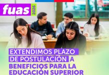 FUAS 2026: Mineduc extiende plazo para postular a la gratuidad y beneficios estudiantiles para la educación superior FUAS 2026: Mineduc extiende plazo para postular a la gratuidad y beneficios estudiantiles para la educación superior