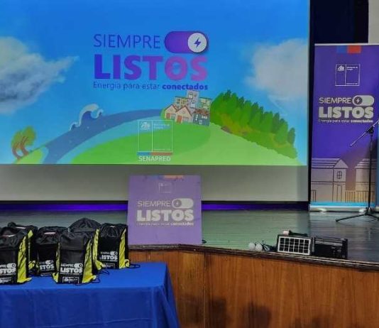 Lanzamiento Regional del Programa “Siempre Listos” permitió que familias reciban Kits de Resiliencia Energética