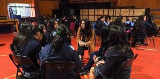 Estudiantes de Los Ángeles compartieron con destacadas investigadoras