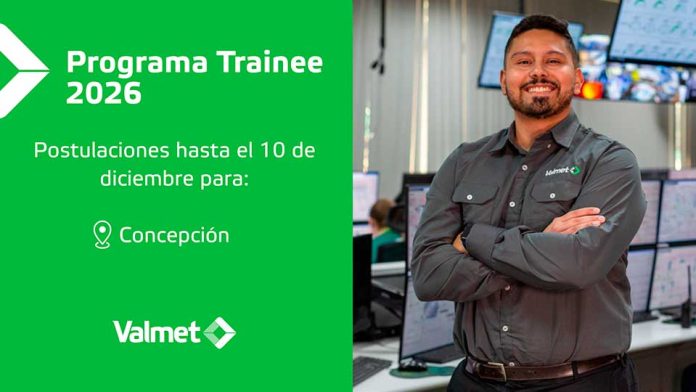 #FirstStepForward: Valmet abre inscripciones para su Programa Trainee Profesional 2026 en Concepción #FirstStepForward: Valmet abre inscripciones para su Programa Trainee Profesional 2026 en Concepción
