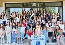 Son 87 niñas y la menor tiene 6 años así es el equipo bicampeón que logró la Copa LEGA, la más importante en la gimnasia artística escolar