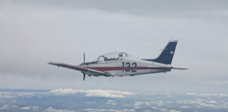 Subalféreces de la escuela de aviación realizan raid de instrucción en aeronaves T-35 PILLÁN hacia la iiiª brigada aérea