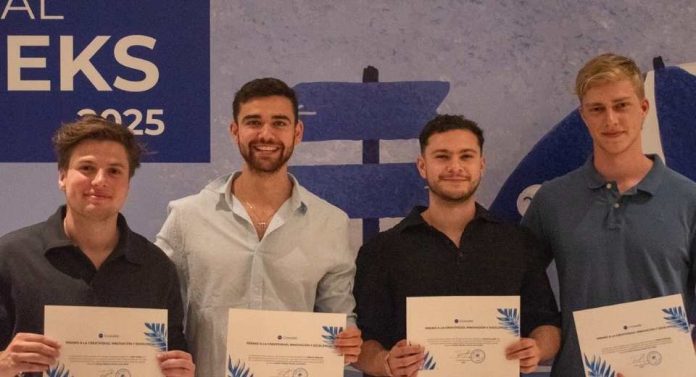 Estudiantes de la UC ganaron pasantía en IA con la fintech Global66 y presentaron sus proyectos en evento internacional