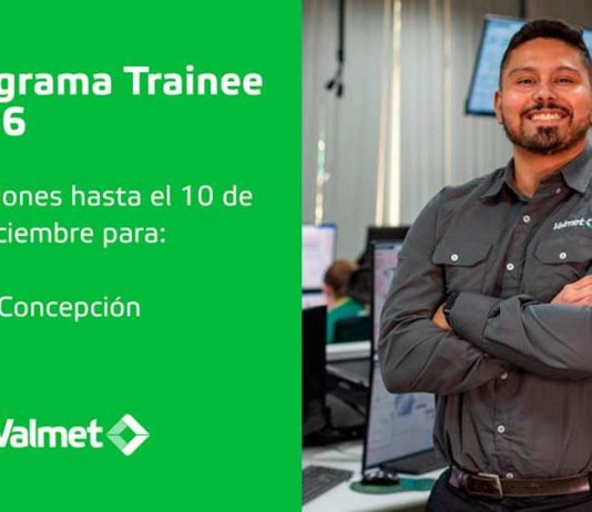 ¡Última llamada! Tienes hasta el 30 de diciembre para unirte al Programa Trainee #FirstStepForward de Valmet» ¡Última llamada! Tienes hasta el 30 de diciembre para unirte al Programa Trainee #FirstStepForward de Valmet"