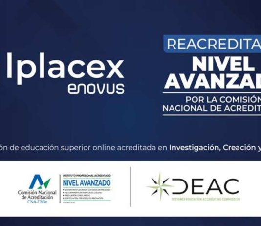 Iplacex se convierte en el único instituto profesional online en Chile acreditado en Investigación e Innovación