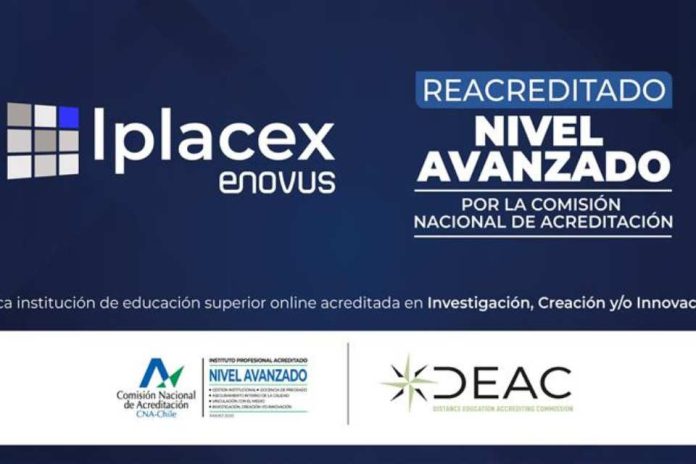 Iplacex se convierte en el único instituto profesional online en Chile acreditado en Investigación e Innovación