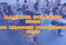 Ranking Colegios 2026: Los 50 mejores promedios PAES