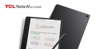 TCL lanza Note A1 NXTPAPER: el cuaderno electrónico con pantalla tipo papel e inteligencia artificial integrada